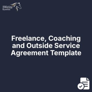 Freelance, Coaching and Outside Service Agreement Template