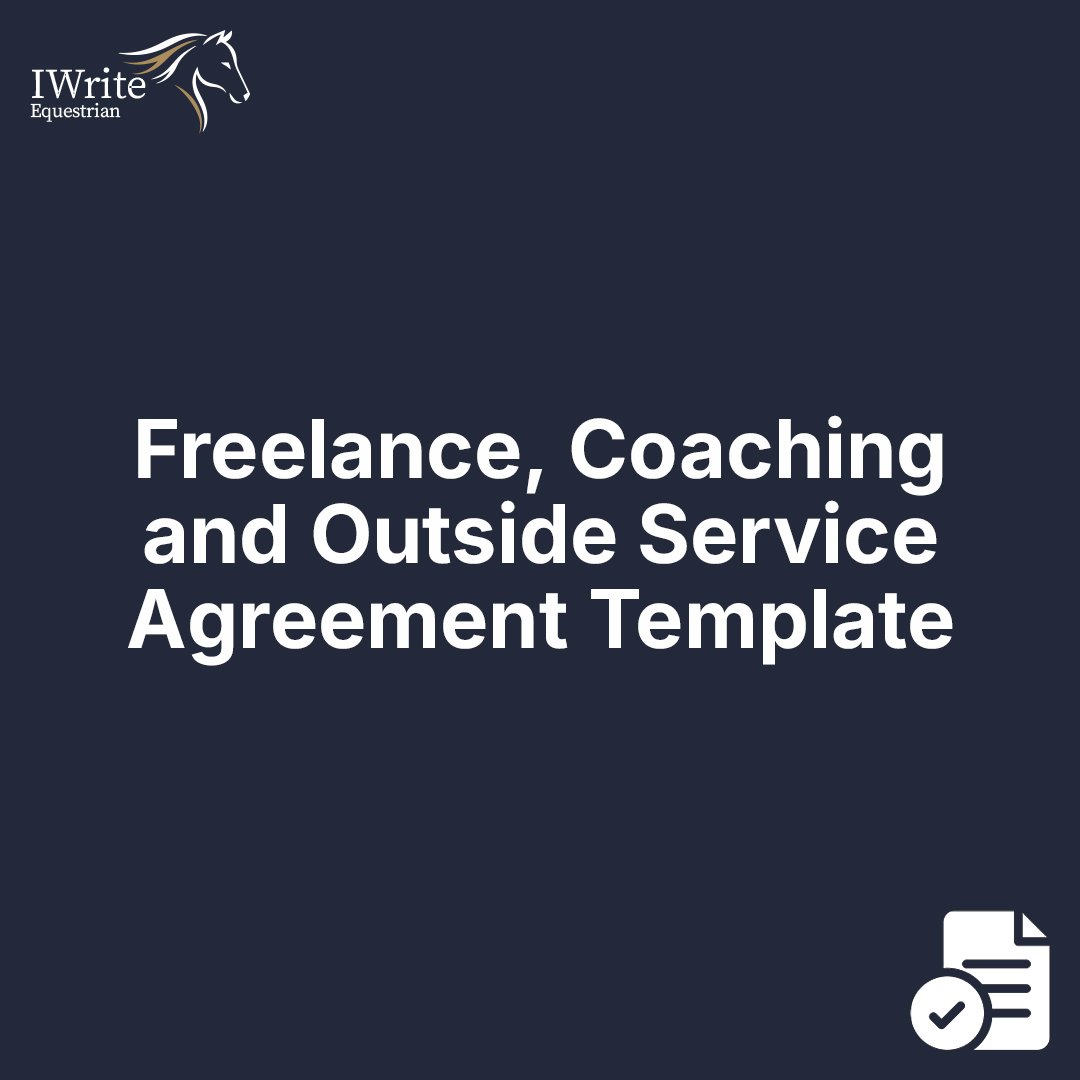 Freelance, Coaching and Outside Service Agreement Template