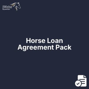 Horse Loan Agreement Pack
