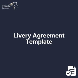 Livery Agreement Template