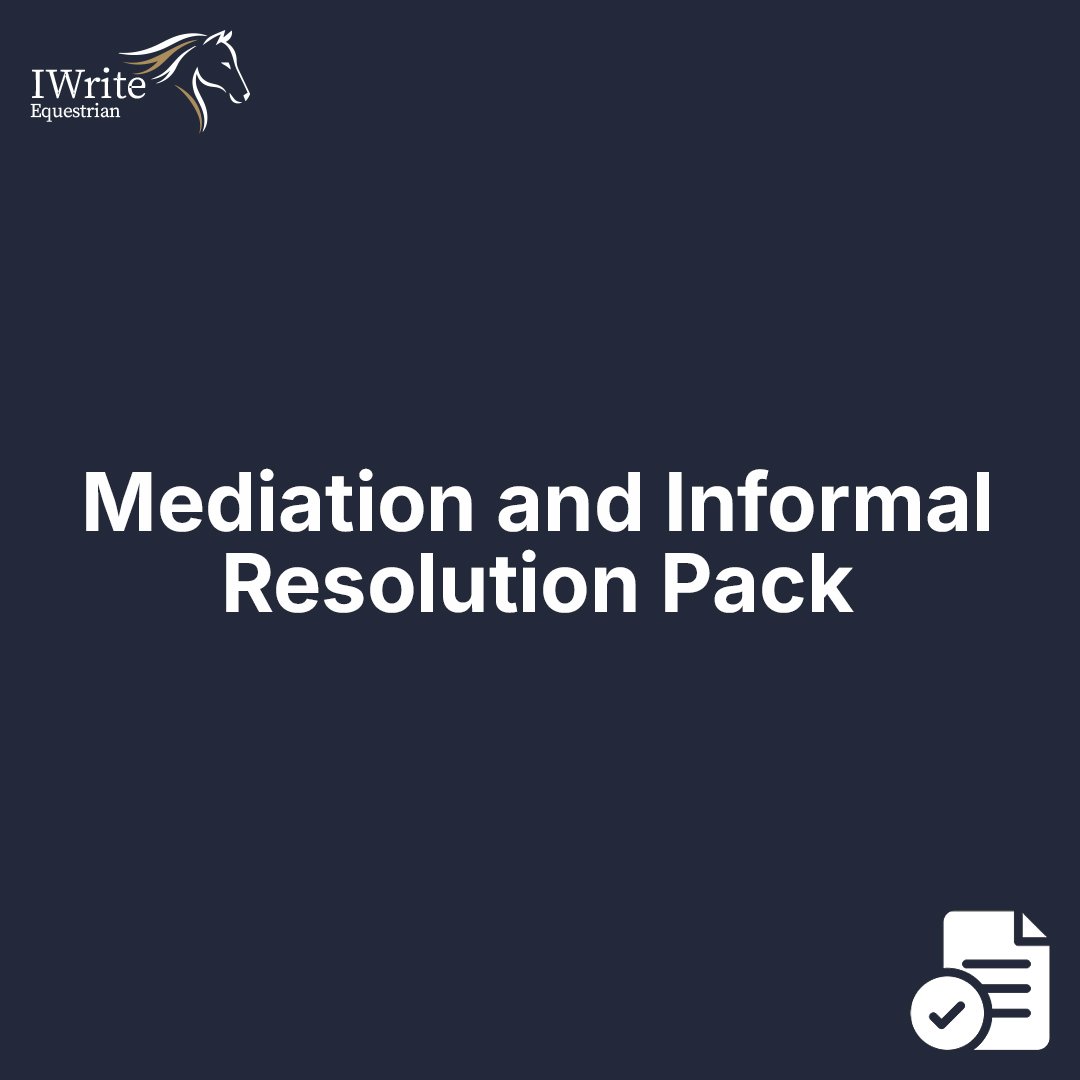 Mediation and Informal Resolution Pack