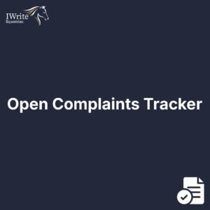 Open Complaints Tracker