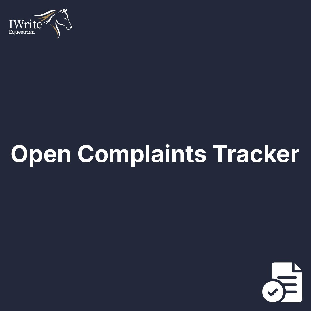 Open Complaints Tracker