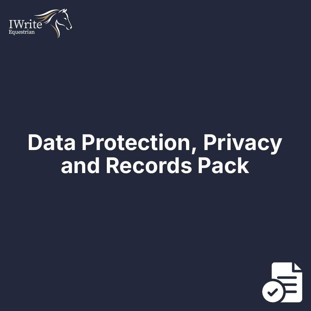 Data Protection, Privacy and Records Pack