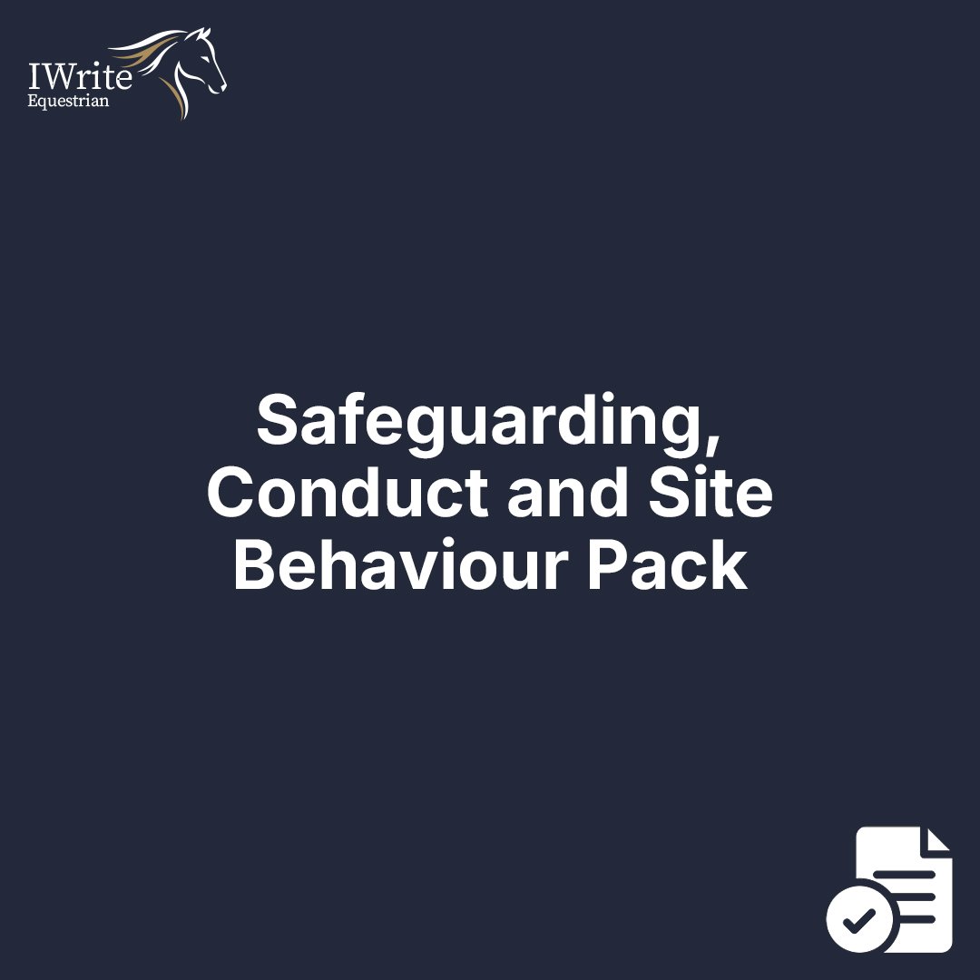 Safeguarding, Conduct and Site Behaviour Pack
